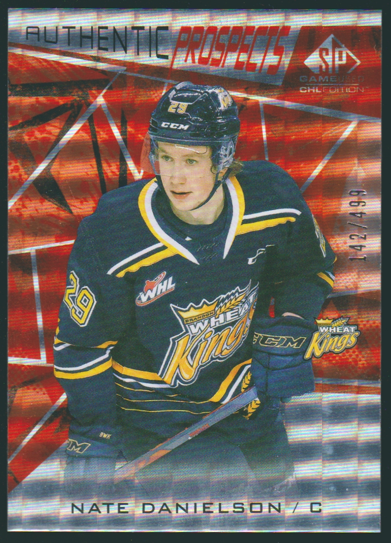 (image for) 2021-22 SP Game Used CHL Orange #31 Nate Danielson