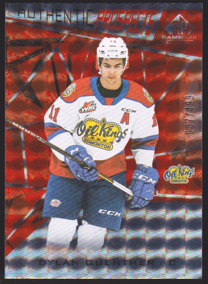 2021-22 SP Game Used CHL Orange #18 Dylan Guenther (image for) 2021-22 SP Game Used CHL Orange #18 Dylan Guenther