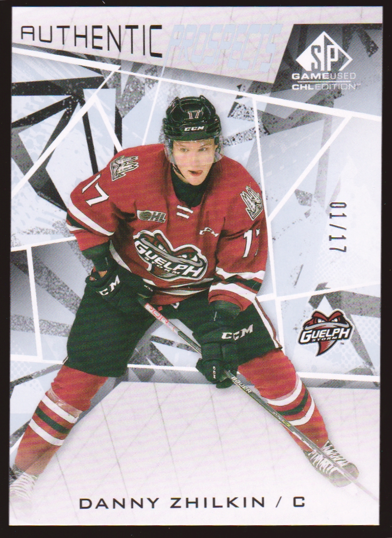 (image for) 2021-22 SP Game Used CHL #53 Danny Zhilkin 01/17 - XRC - Guelph Storm