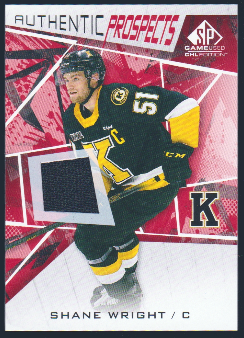 2021-22 SP Game Used CHL Jerseys Red #1 Shane Wright (image for) 2021-22 SP Game Used CHL Jerseys Red #1 Shane Wright