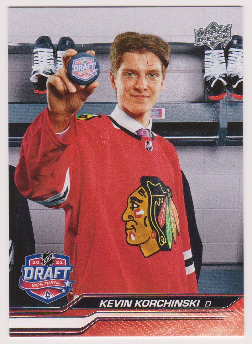 2023-24 Upper Deck #749 Kevin Korchinski RC Year (image for) 2023-24 Upper Deck #749 Kevin Korchinski RC Year