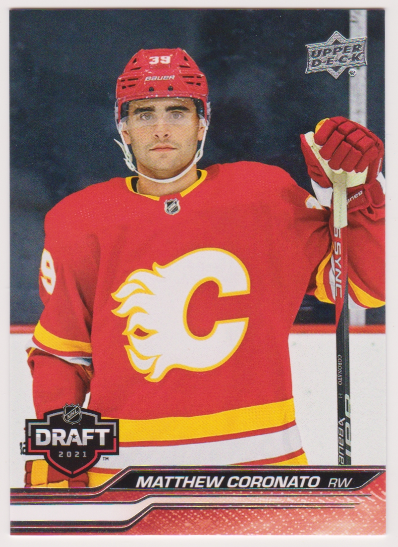 2023-24 Upper Deck #741 Matthew Coronato RC Year (image for) 2023-24 Upper Deck #741 Matthew Coronato RC Year