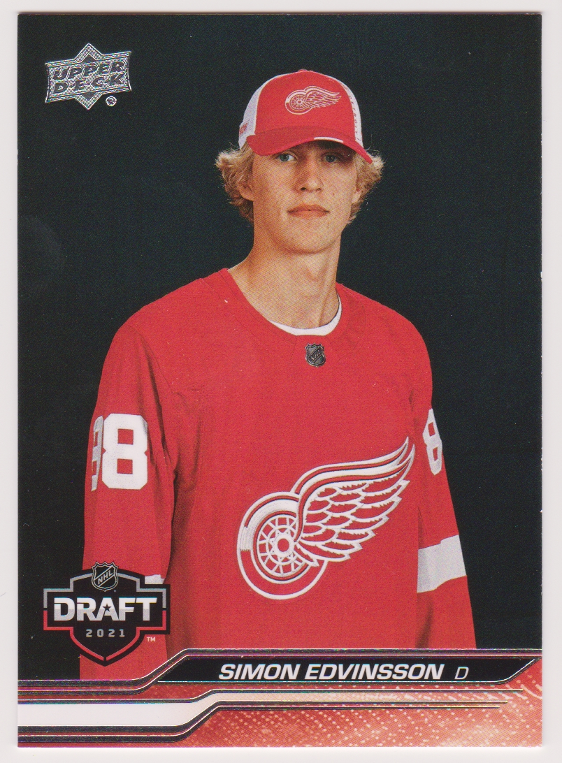 2023-24 Upper Deck #738 Simon Edvinsson RC Year (image for) 2023-24 Upper Deck #738 Simon Edvinsson RC Year