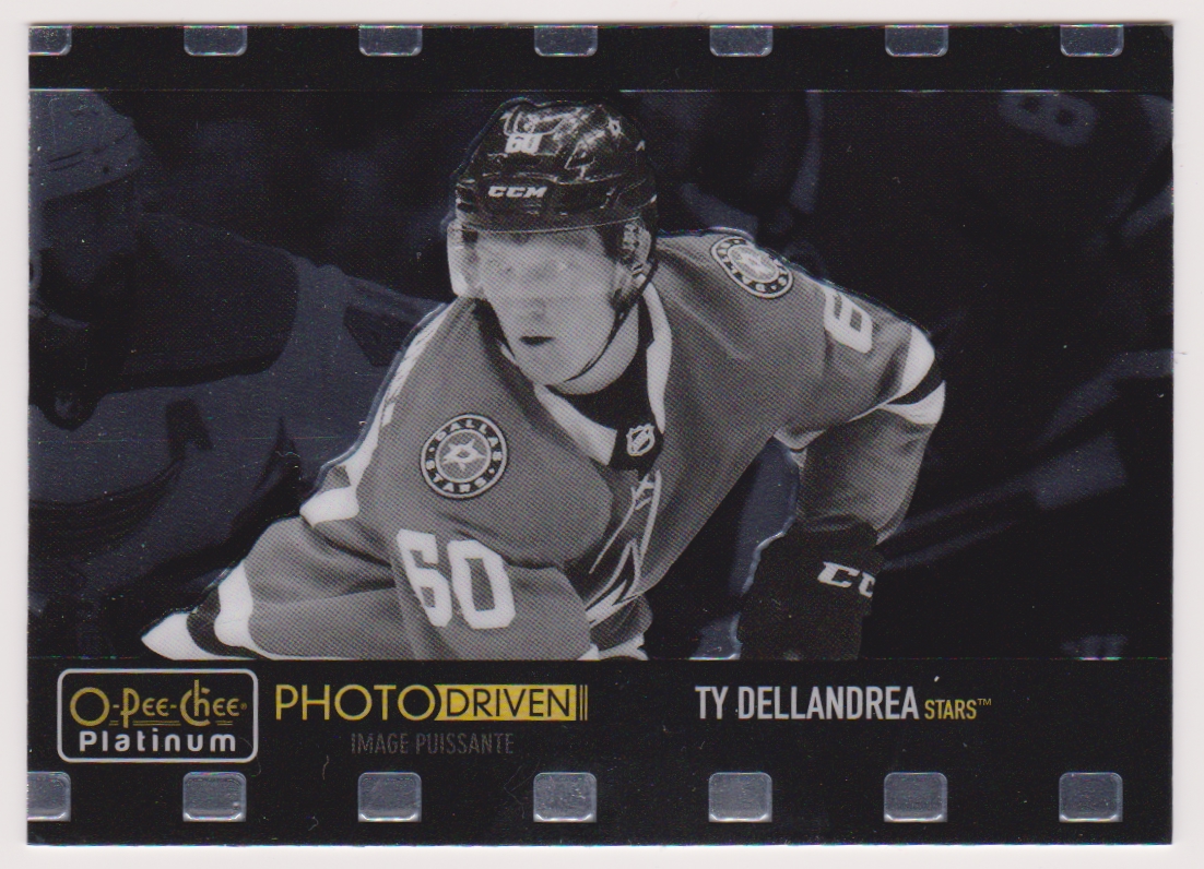 2020-21 O-Pee-Chee Platinum Photo Driven #PD23 Ty Dellandrea - RC Year (image for) 2020-21 O-Pee-Chee Platinum Photo Driven #PD23 Ty Dellandrea - RC Year
