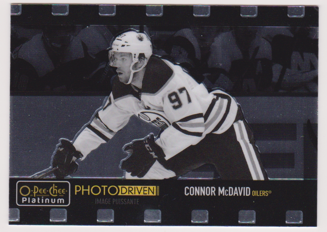 2020-21 O-Pee-Chee Platinum Photo Driven #PD1 Connor McDavid (image for) 2020-21 O-Pee-Chee Platinum Photo Driven #PD1 Connor McDavid