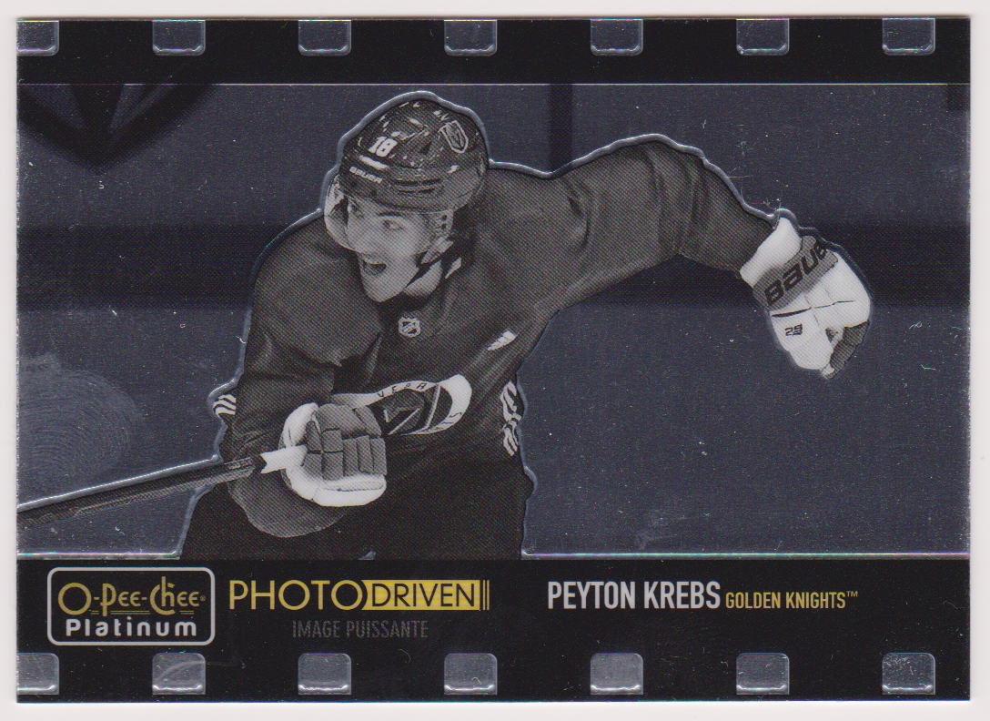 2020-21 O-Pee-Chee Platinum Photo Driven #PD21 Peyton Krebs - RC Year (image for) 2020-21 O-Pee-Chee Platinum Photo Driven #PD21 Peyton Krebs - RC Year