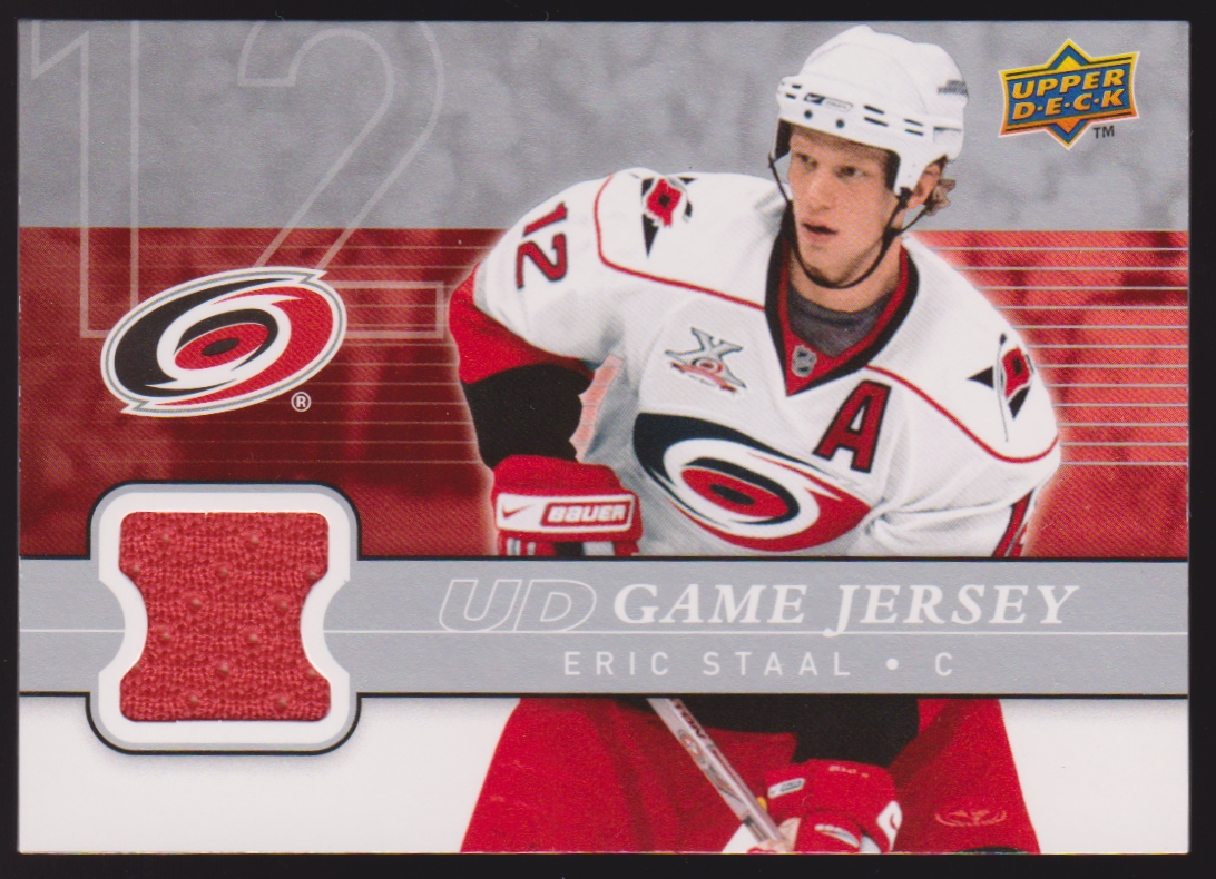 (image for) 2008-09 Upper Deck Game Jerseys #GJ2ES Eric Staal