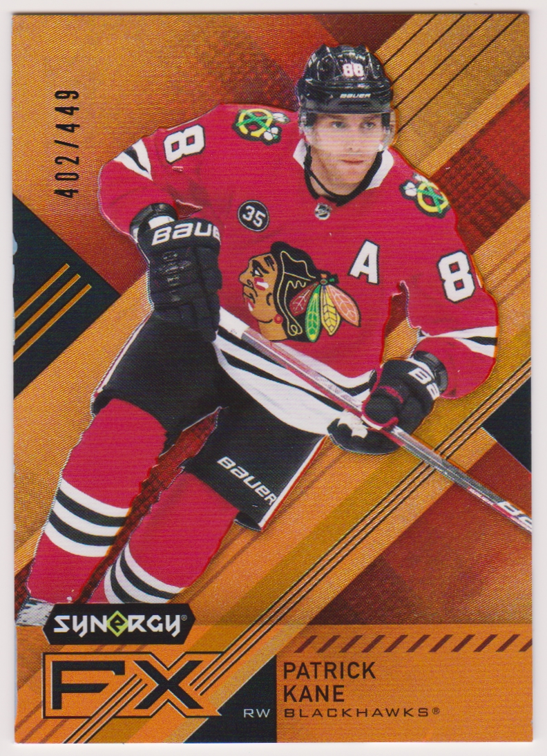 (image for) 2021-22 Synergy FX Orange #FXPK Patrick Kane 402/449