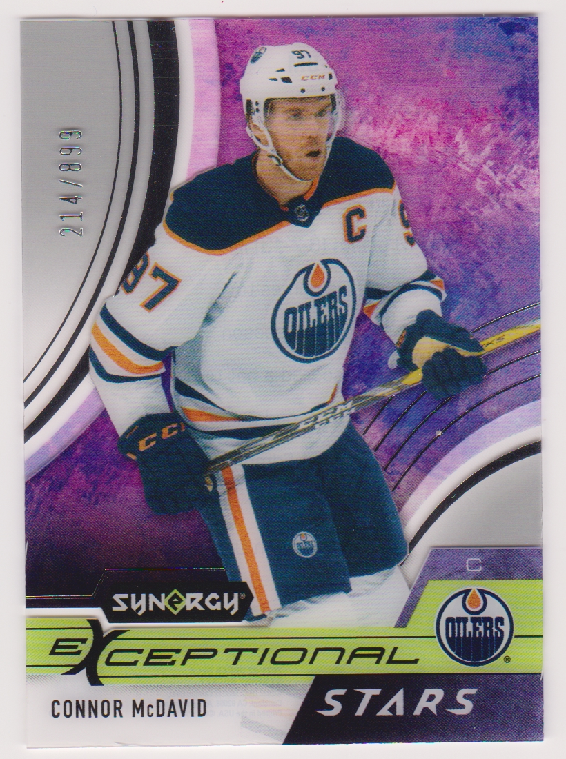(image for) 2021-22 Synergy Exceptional Stars #ESCM Connor McDavid 214/899