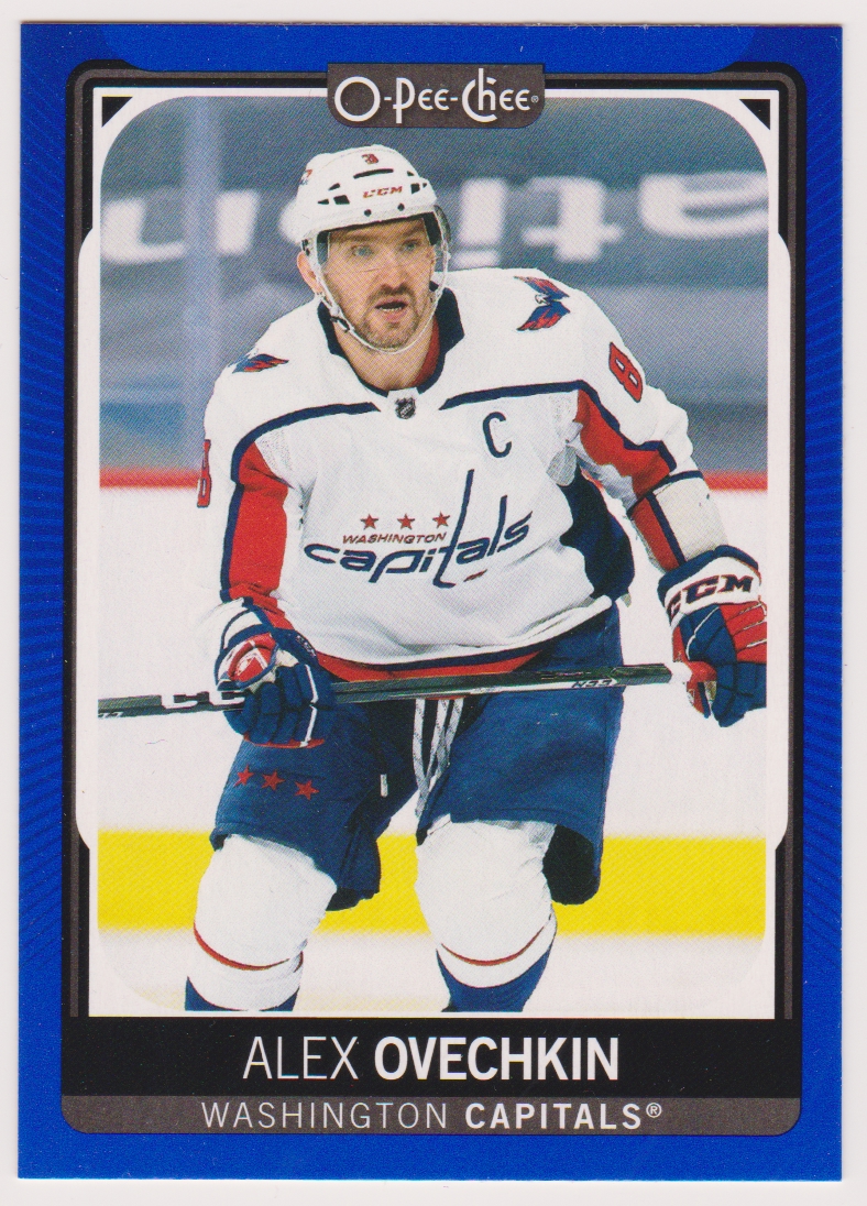 (image for) 2021-22 O-Pee-Chee Blue #3 Alexander Ovechkin