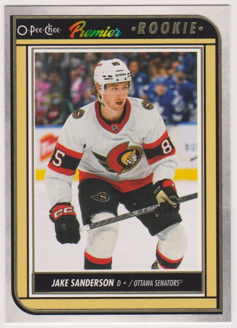 (image for) 2022-23 O-Pee-Chee OPC Premier #P94 Jake Sanderson - RC Year