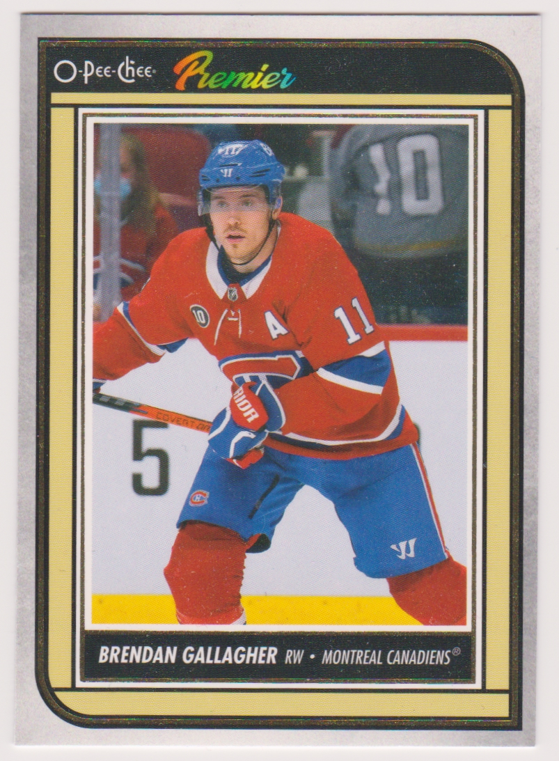 (image for) 2022-23 O-Pee-Chee OPC Premier #P53 Brendan Gallagher