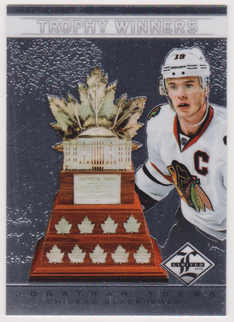 (image for) 2012-13 Limited Trophy Winners #TW40 Jonathan Toews 186/199