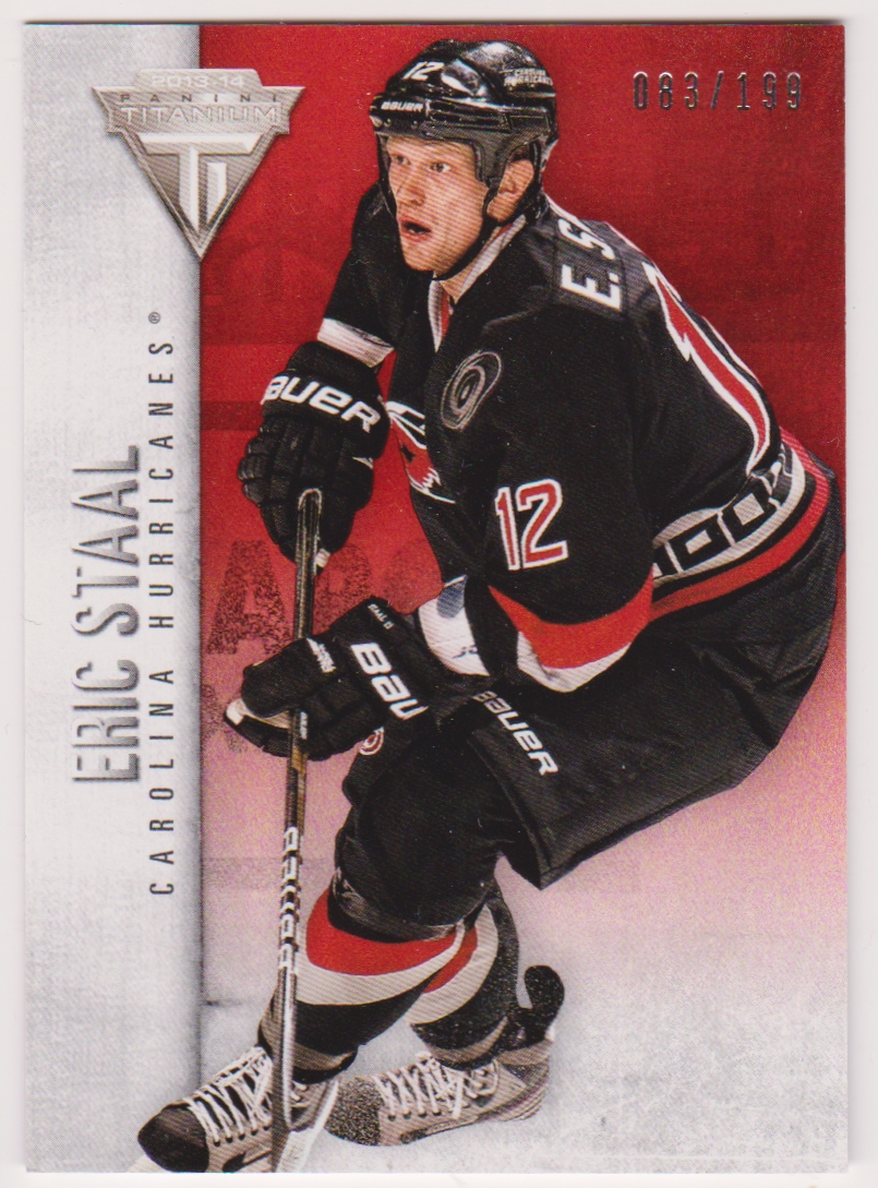 (image for) 2013-14 Panini Titanium Retail Red #33 Eric Staal 083/199