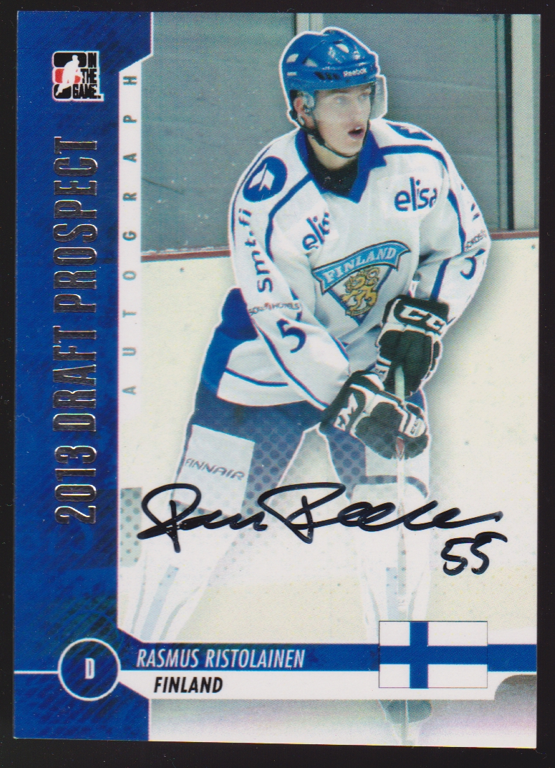 (image for) 2012-13 ITG Draft Prospects Autographs #ARR Rasmus Ristolainen