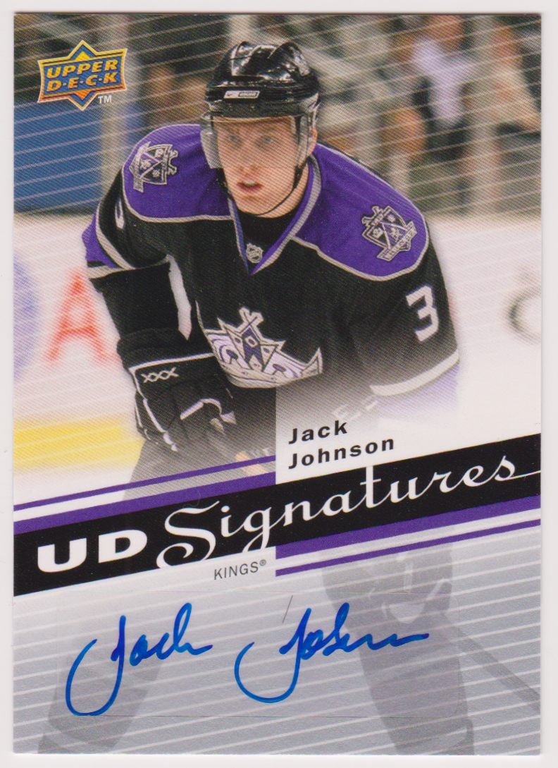 (image for) 2007-08 Upper Deck UD Signatures #UDSJJ Jack Johnson