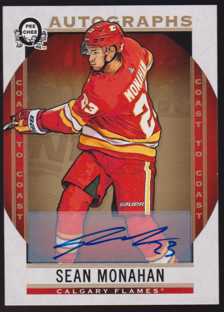 (image for) 2018-19 O-Pee-Chee Coast to Coast Autographs #53 Sean Monahan