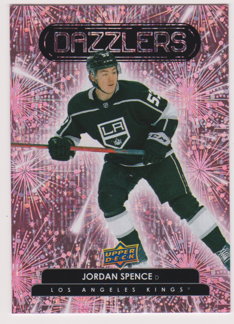 (image for) 2022-23 Upper Deck Dazzlers Pink #DZ67 Jordan Spence