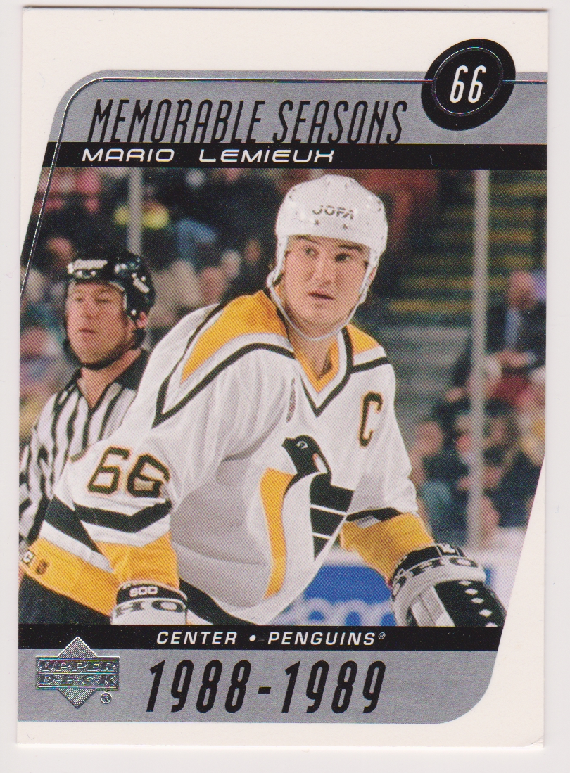 (image for) 2002-03 Upper Deck #191 Mario Lemieux MEMORABLE SEASONS
