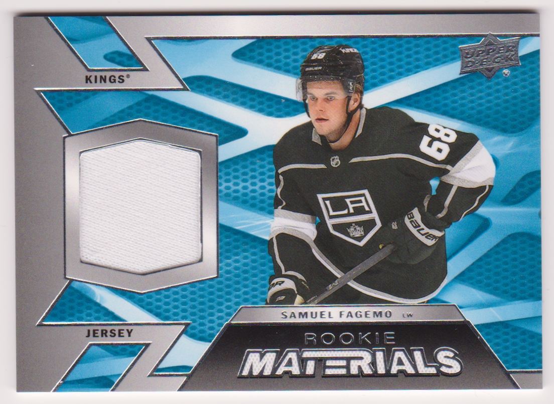 (image for) 2022-23 Upper Deck Rookie Materials #RMSF Samuel Fagemo