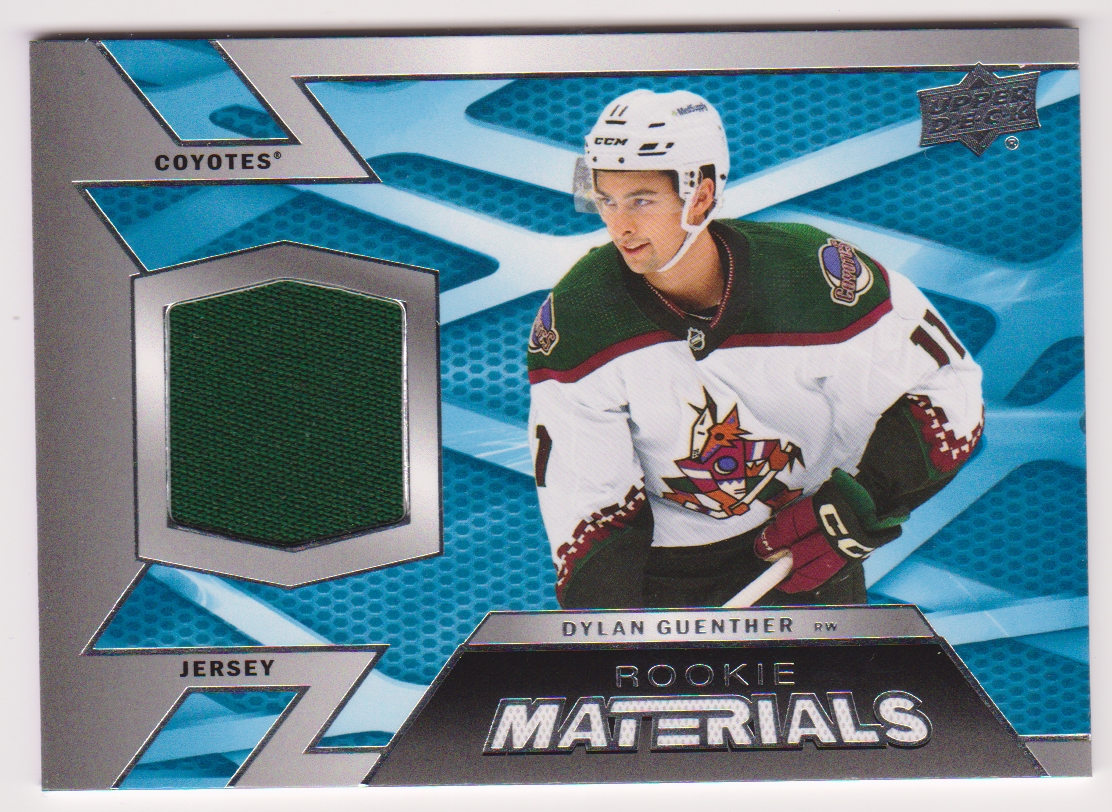 (image for) 2022-23 Upper Deck Rookie Materials #RMDG Dylan Guenther