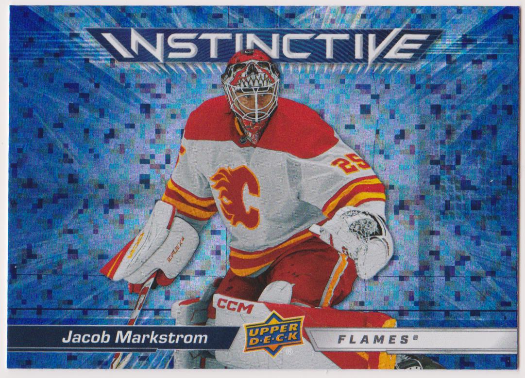 (image for) 2023-24 Upper Deck Instinctive Sparkle #IN22 Jacob Markstrom