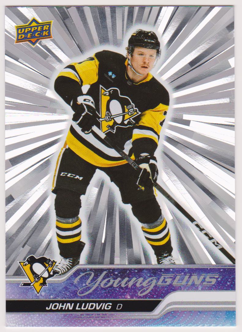 2023-24 Upper Deck Outburst Silver #490 John Ludvig Young Guns (YG) (image for) 2023-24 Upper Deck Outburst Silver #490 John Ludvig Young Guns (YG)