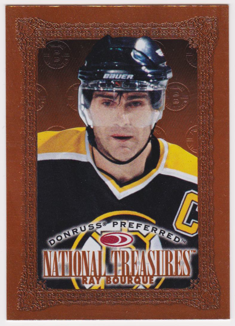 (image for) 1997-98 Donruss Preferred #174 Raymond Bourque - Bronze - National Treasures