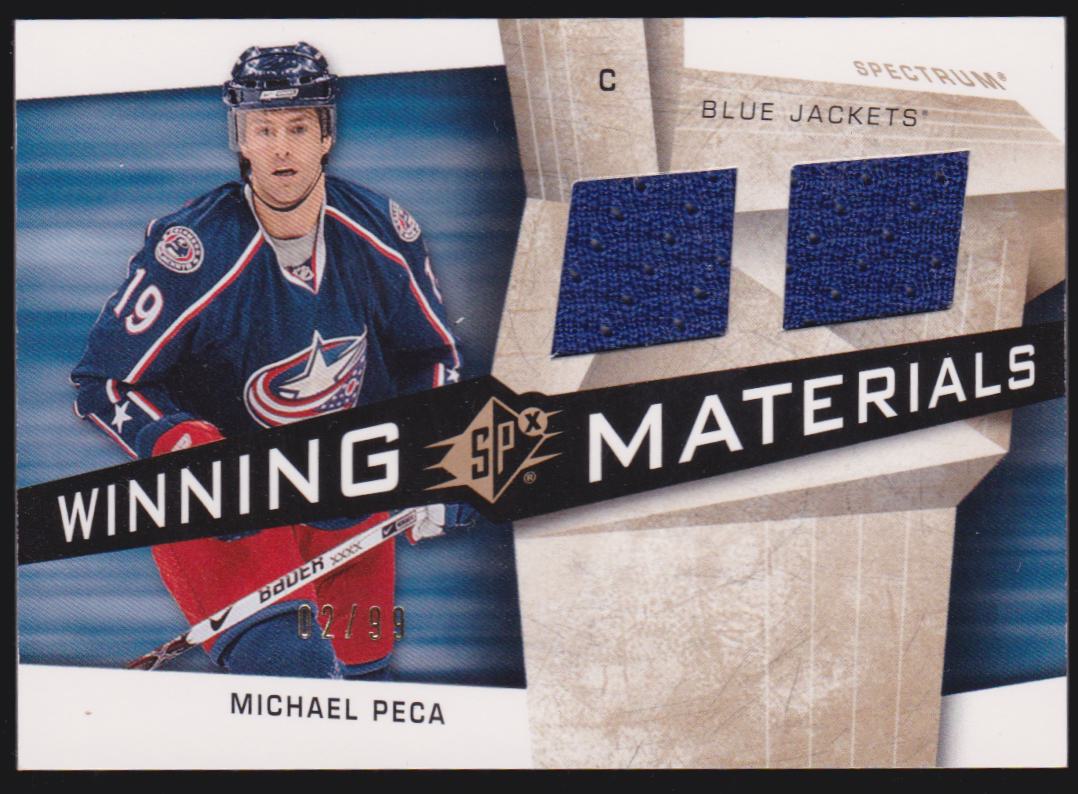 (image for) 2008-09 SPx Winning Materials Spectrum #WMMP Michael Peca