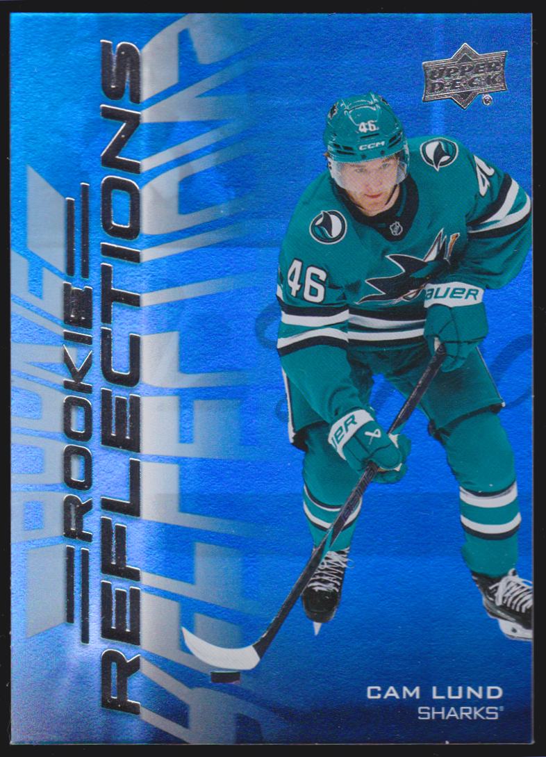 2025-26 Upper Deck Rookie Reflections #RR27 Cam Lund - RC Year (image for) 2025-26 Upper Deck Rookie Reflections #RR27 Cam Lund - RC Year