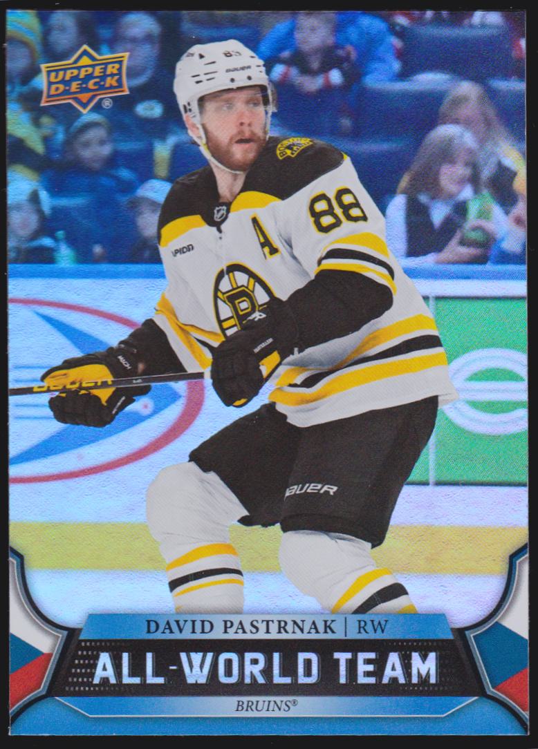(image for) 2025-26 Upper Deck All-World Team #AWT4 David Pastrnak