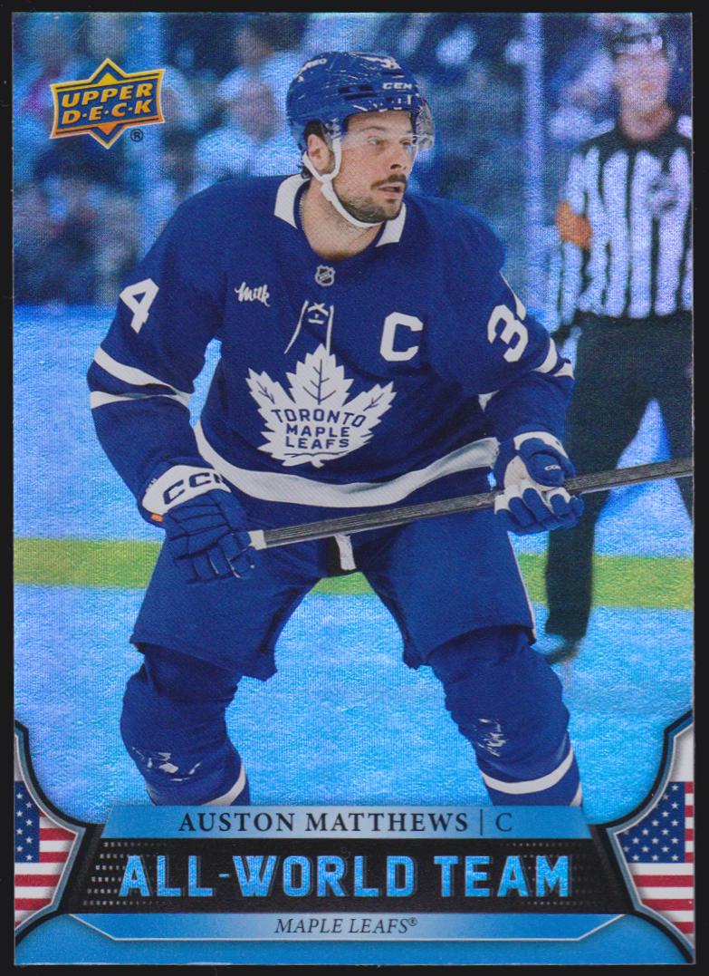 (image for) 2025-26 Upper Deck All-World Team #AWT3 Auston Matthews