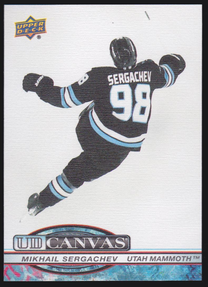 (image for) 2025-26 Upper Deck UD Canvas #C321 Mikhail Sergachev