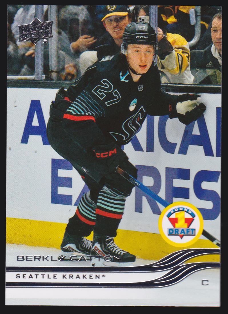 2025-26 Upper Deck #742 Berkly Catton - RC Year (image for) 2025-26 Upper Deck #742 Berkly Catton - RC Year