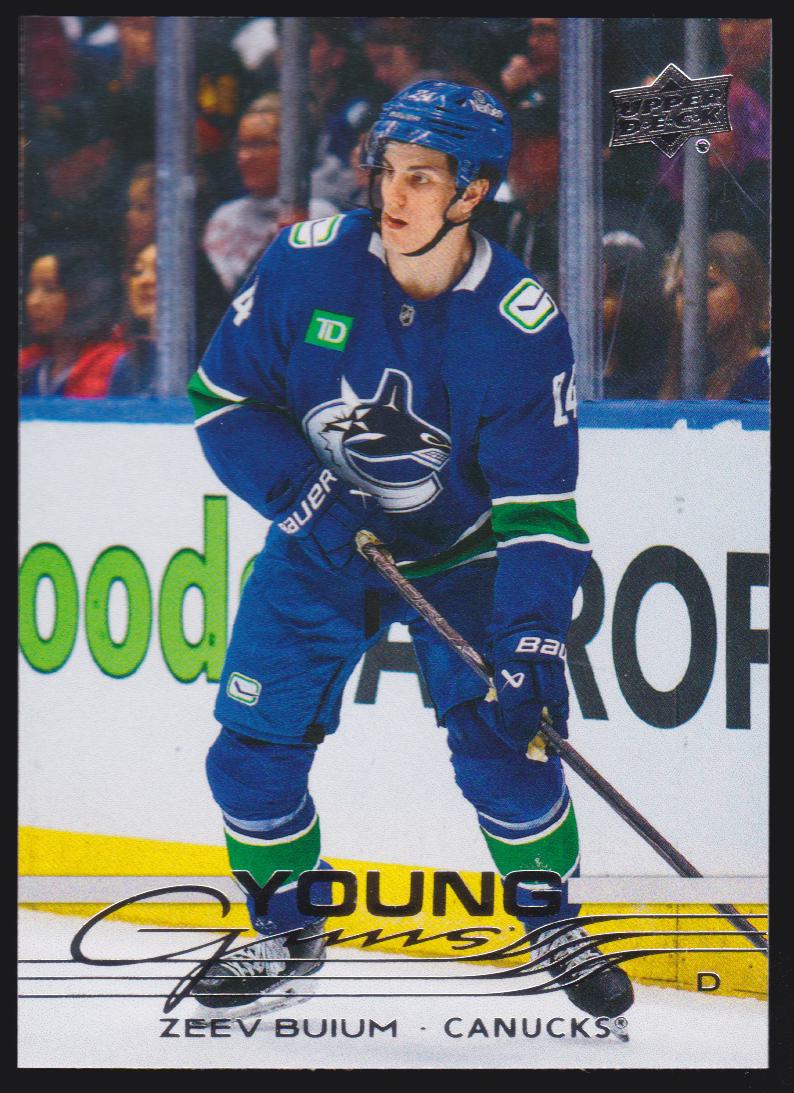 2025-26 Upper Deck #707 Zeev Buium YG RC (image for) 2025-26 Upper Deck #707 Zeev Buium YG RC