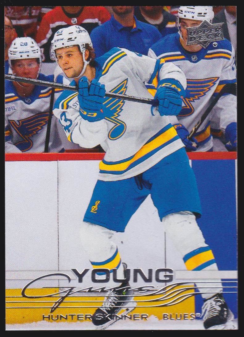2025-26 Upper Deck #726 Hunter Skinner YG RC (image for) 2025-26 Upper Deck #726 Hunter Skinner YG RC