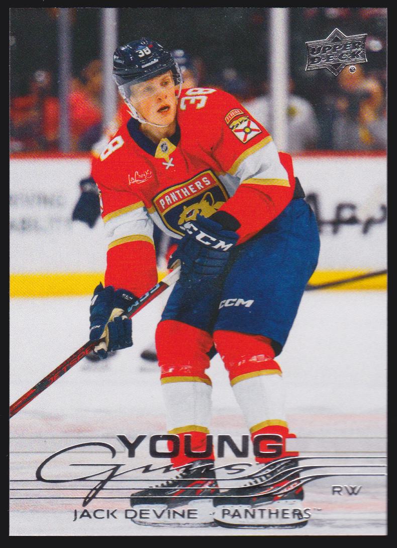 2025-26 Upper Deck #715 Jack Devine YG RC (image for) 2025-26 Upper Deck #715 Jack Devine YG RC