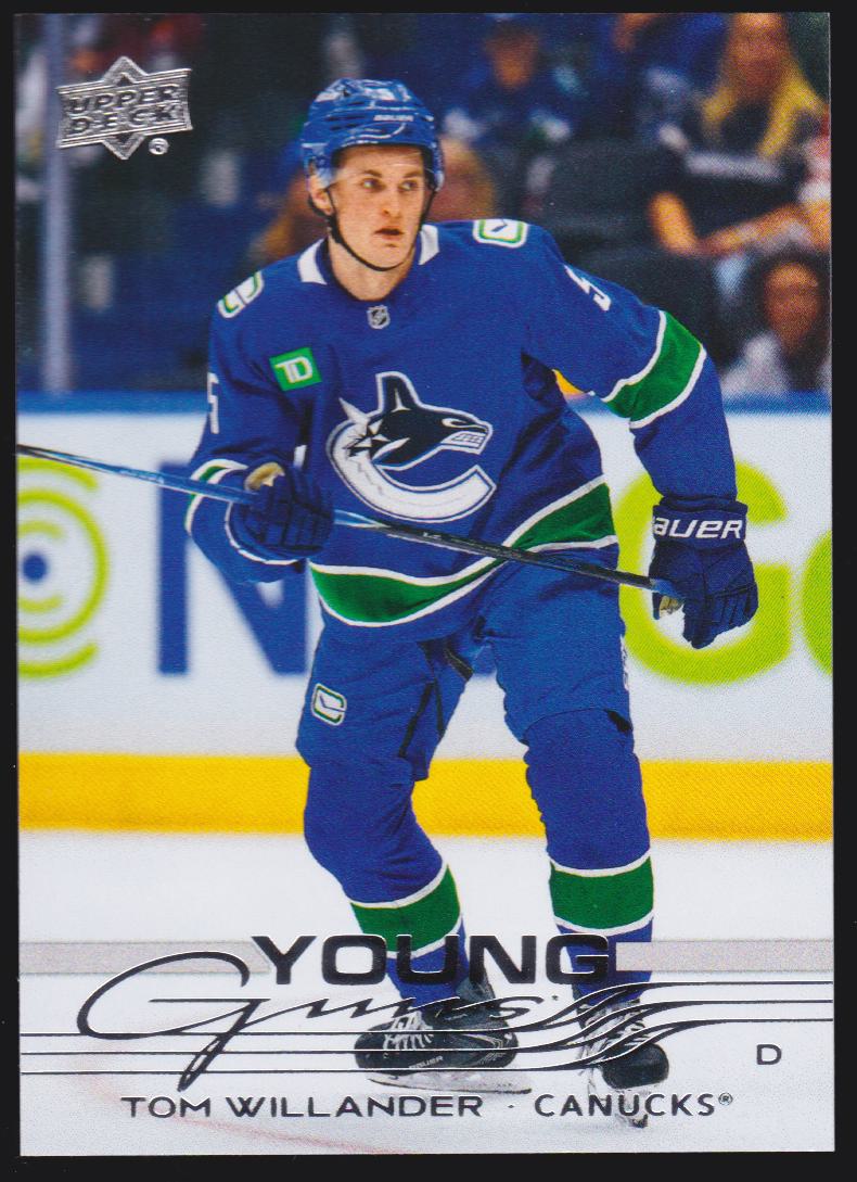 2025-26 Upper Deck #717 Tom Willander YG RC (image for) 2025-26 Upper Deck #717 Tom Willander YG RC