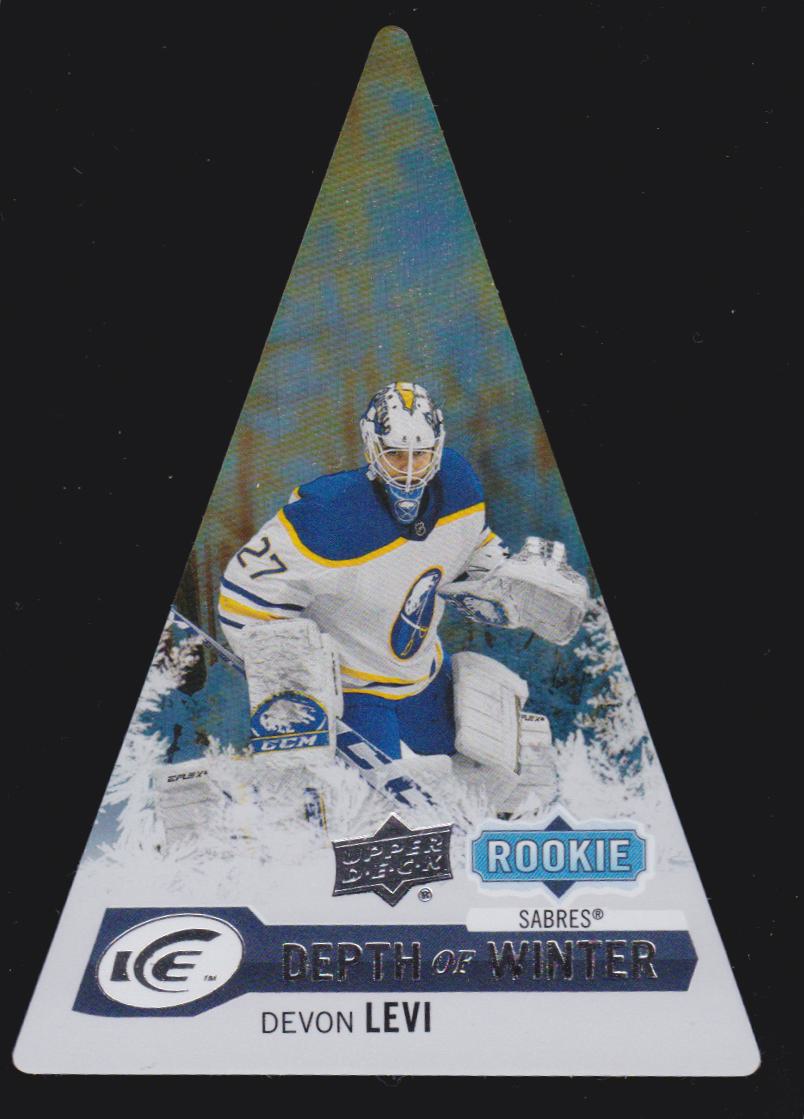 (image for) 2023-24 Upper Deck Ice Depth of Winter #DW46 Devon Levi - RC Year