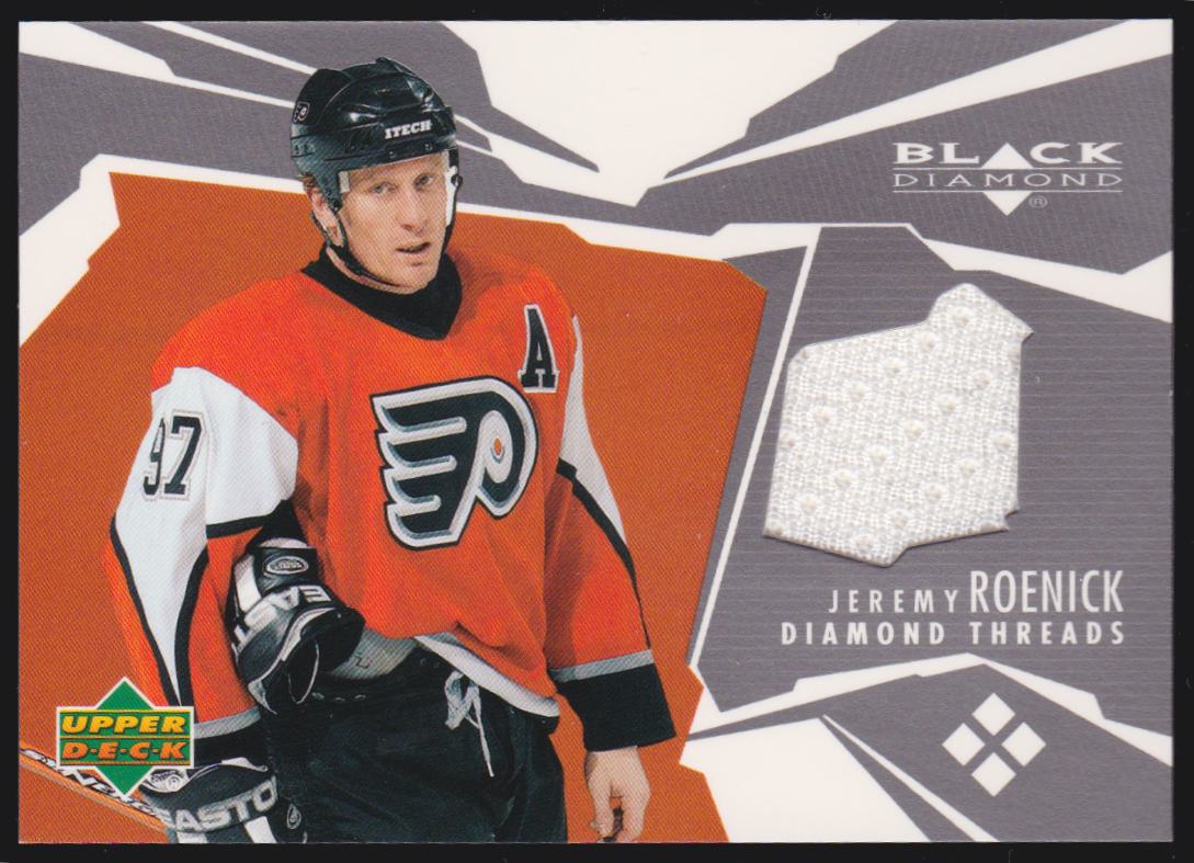 (image for) 2003-04 Black Diamond Threads #DTJR Jeremy Roenick
