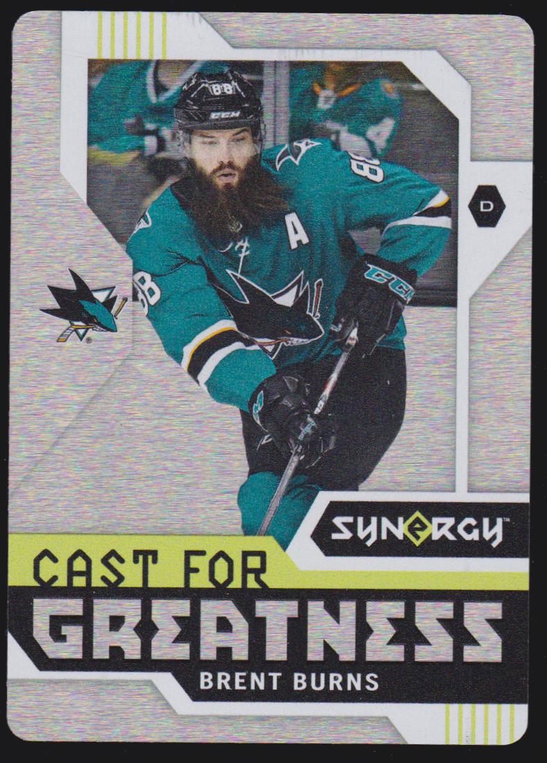 (image for) 2017-18 Synergy Cast For Greatness #CG22 Brent Burns