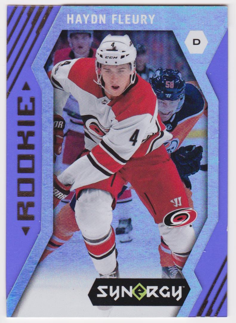 (image for) 2017-18 Synergy Purple #55 Haydn Fleury - RC Year