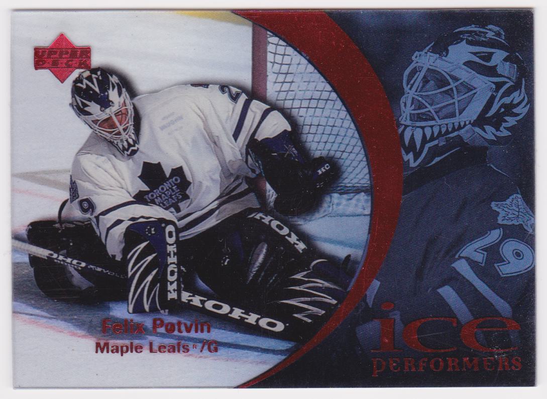 (image for) 1997-98 Upper Deck Ice Parallel #29 Felix Potvin - Ice Performers