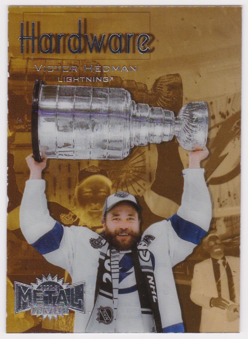 2020-21 Metal Universe Championship Hardware #CH1 Victor Hedman (image for) 2020-21 Metal Universe Championship Hardware #CH1 Victor Hedman