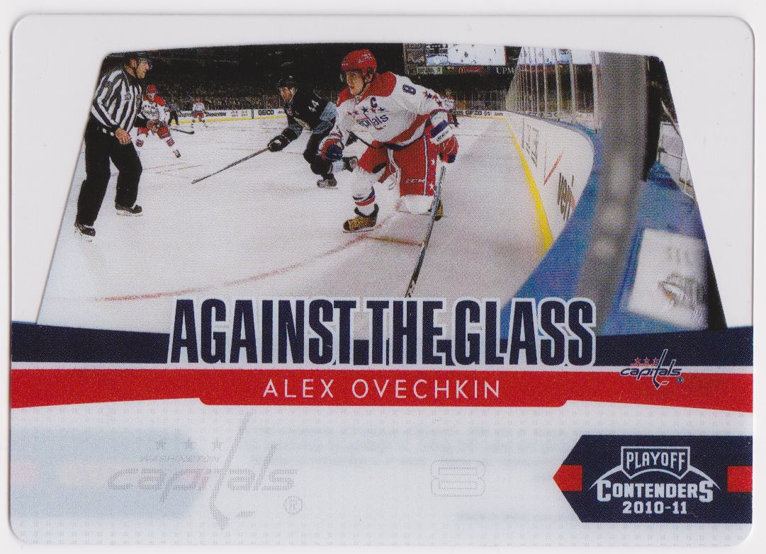 (image for) 2010-11 Playoff Contenders Against The Glass #1 Alexander Ovechkin