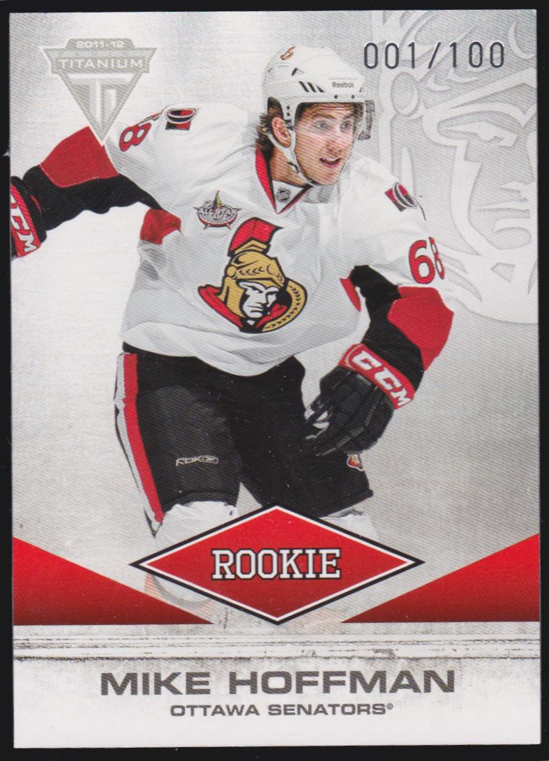 (image for) 2011-12 Panini Titanium Spectrum #116 Mike Hoffman 001/100 - RC Year