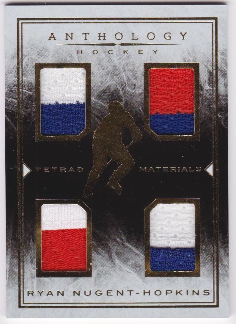 2015-16 Panini Anthology Tetrad Materials #26 Ryan Nugent-Hopkins (image for) 2015-16 Panini Anthology Tetrad Materials #26 Ryan Nugent-Hopkins