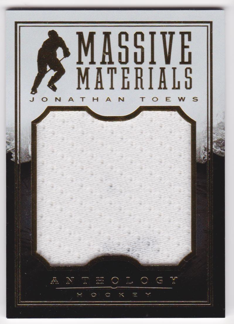 2015-16 Panini Anthology Massive Materials #33 Jonathan Toews (image for) 2015-16 Panini Anthology Massive Materials #33 Jonathan Toews