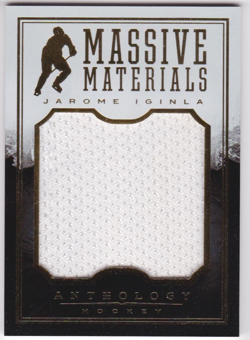 2015-16 Panini Anthology Massive Materials #77 Jarome Iginla (image for) 2015-16 Panini Anthology Massive Materials #77 Jarome Iginla