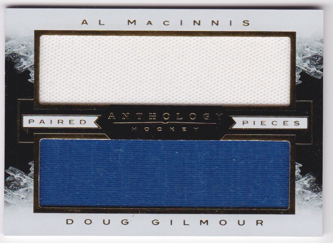 (image for) 2015-16 Panini Anthology Paired Pieces #18 Doug Gilmour/Al MacInnis